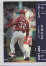 2005 Playoff Prestige Xtra Bases Purple 7/100 Danny Graves #32 0y9m