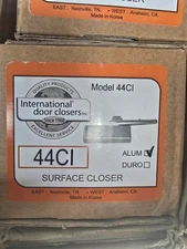 44CI International Door Closer Surface Mount Alum NEW IN BOX! FREE SHIPPING!