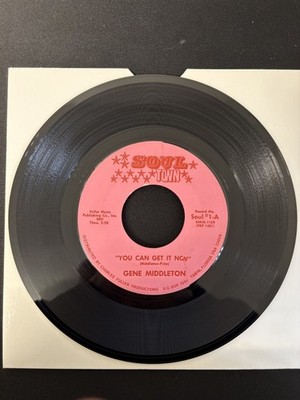 Gene Middleton - Rare Florida 60s Soul 45 (Clips Included)