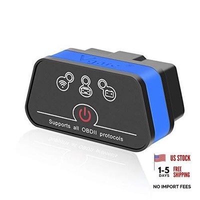 iCar2 OBD2 Scanner Scan Tools Interface Wi-Fi - BLUE - IOS & Android