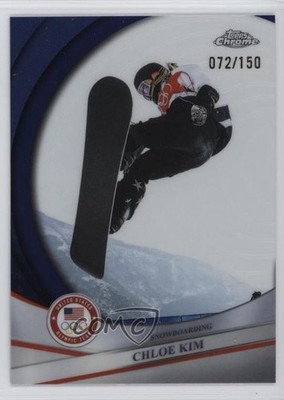 2026 Chrome US Winter Olympic & Paralympic Team Hopefuls /150 Chloe Kim #116 1u6