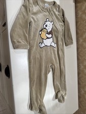 NEW Disney Baby Size 3-6 Months One Piece Winnie The Pooh Coverall