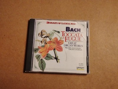 Bach: Toccata & Fugue, Great Organ Works Music (CD)