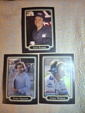 3 nascar maxx cards 1990 gary nelson#76/jack roush#54/tony spanos#49(b124)