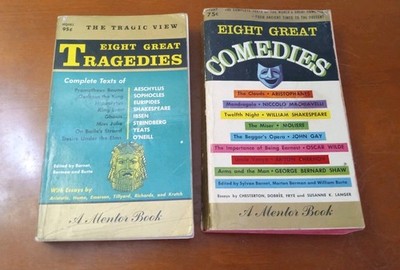 Eight Great Comedies, Tragedies, Mentor Books