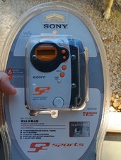 U27853 Sony Walkman S2 WMFS555 Sports Cassette Player TVWeatherFMAM Bran G2U