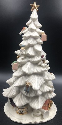 Heritage Mint 2003 White Porcelain Christmas Setting; Christmas Tree Replacement