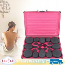Professional Portable Massage Stone Heater Kit with 20 Therapy Hot Rocks Set