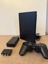 Sony PlayStation 2 PS2 Slim Console SCPH-77003 Controller Cables Tested Working