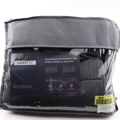 Gravity Gewichtsdecke 2,7 kg Weighted Blanket Schlaf Stress Angst Glassperlen