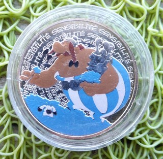 France 10 euro ARGENT color BU 2022 Astérix . sous capsule