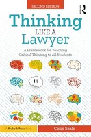 Colin Seale - Thinking Like A Lawyer A Framework For Teaching Critic - G245Z