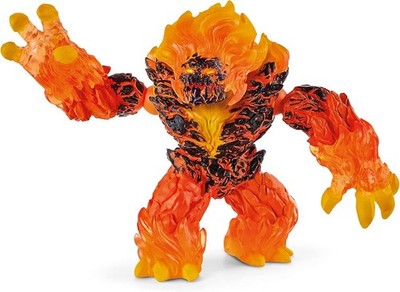 Eldrador Creatures - Lava Smasher Toy with Movable Arms - Volcano Beast Actio...