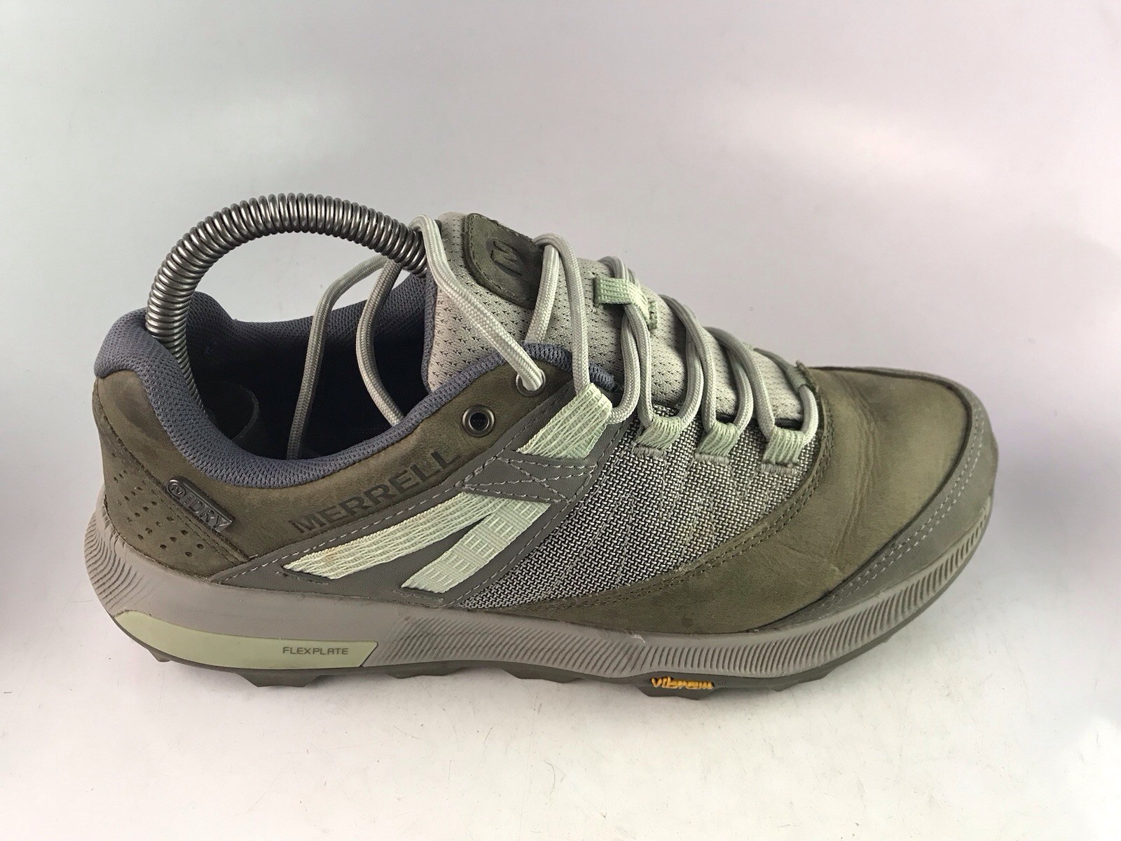 Scarpa da trekking impermeabile Merrell Grey Zion da donna taglia 8 5 US