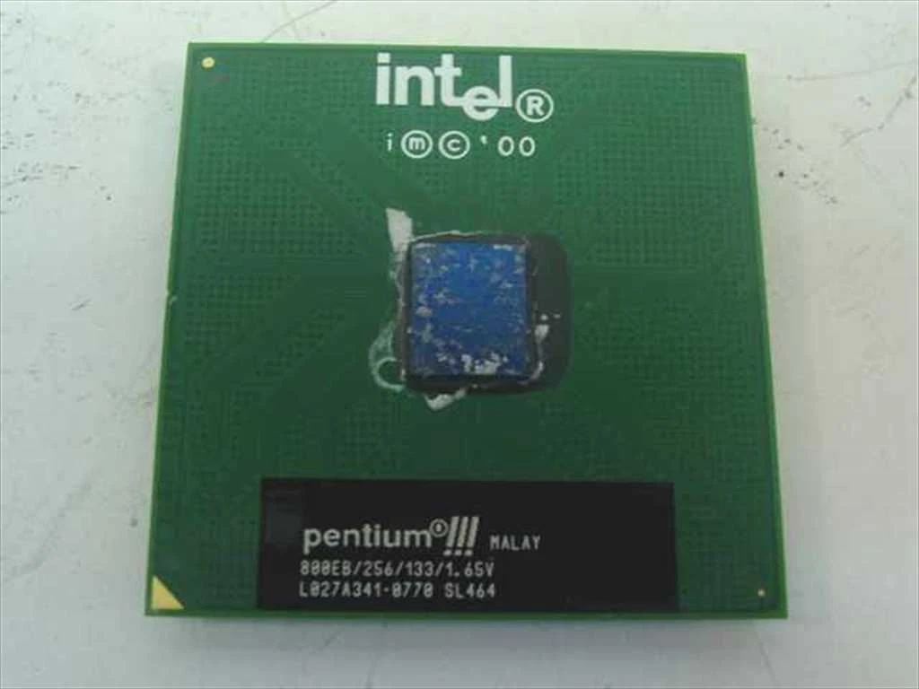 Intel Pentium III Computer Processors 800 MHz Bus Speed for sale
