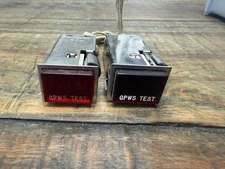 Lot of 2 Master Specialties GPWS Test “Pull Up” Shutoff Push Switch