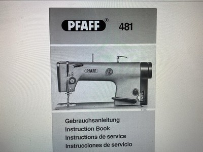 Pfaff 481 Manual  Digital