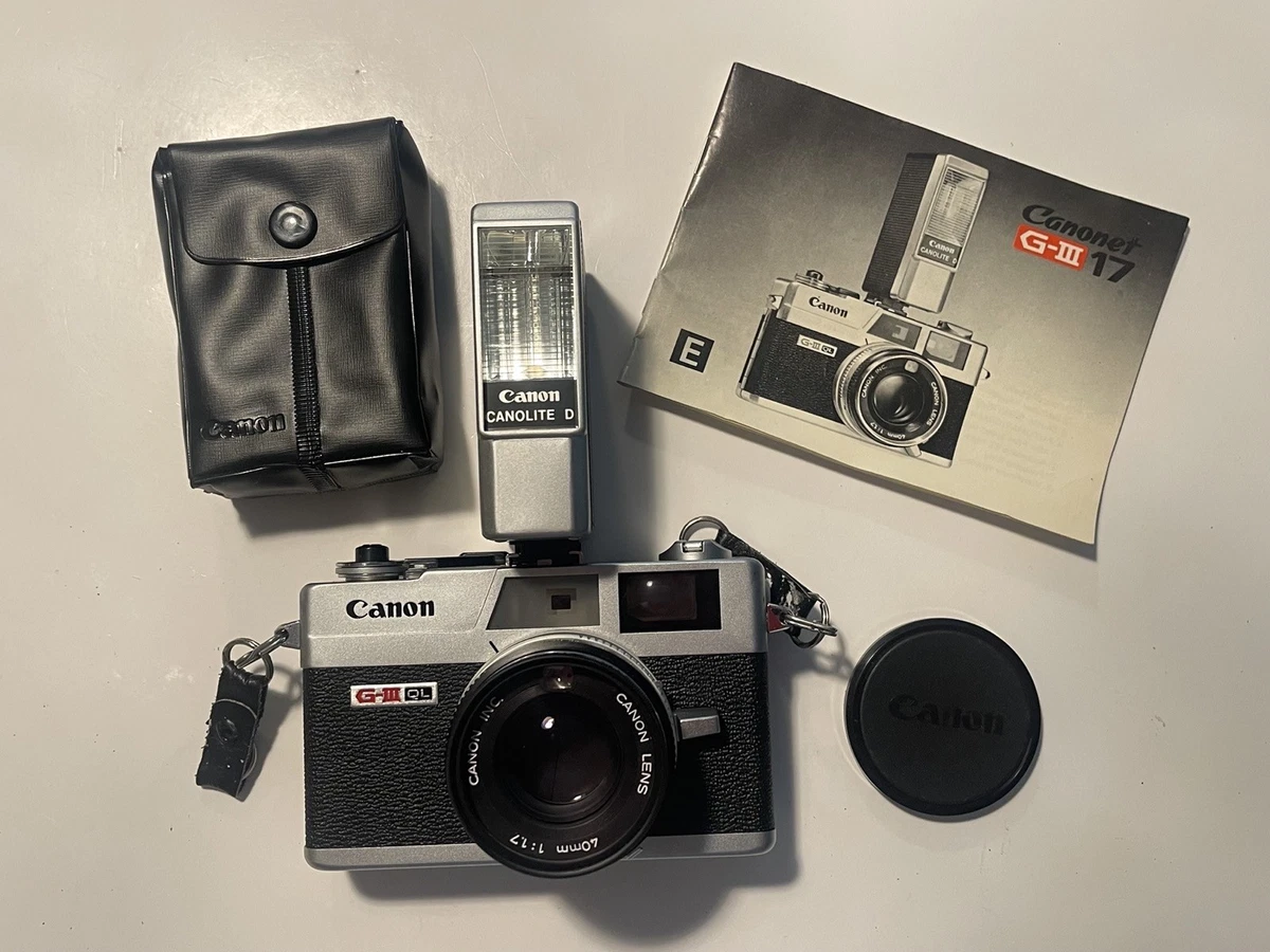Canon Canonet QL17 GIII Film Cameras for sale - eBay