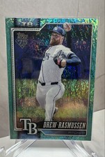 2026 Topps Series 1 - Drew Rasmussen #64 Aqua Rainbow Foil