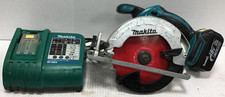 MA3) Makita BSS611 18V 3700 RPM 6 1/2" Cordless Circular Saw + Battery & Charger