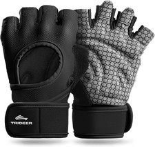Weight Lifting Gloves for Women Men with Wrist Support, Workout Gloves Women Ful