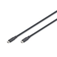 Kabel PołąCzeniowy Digitus Silikonowy USB-C - USB-C, USB 4 Gen3 40G 8K 240W, 0,5
