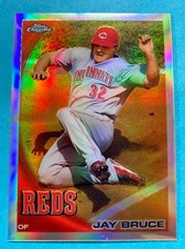 2010 Topps Chrome Jay Bruce #122 Refractor 