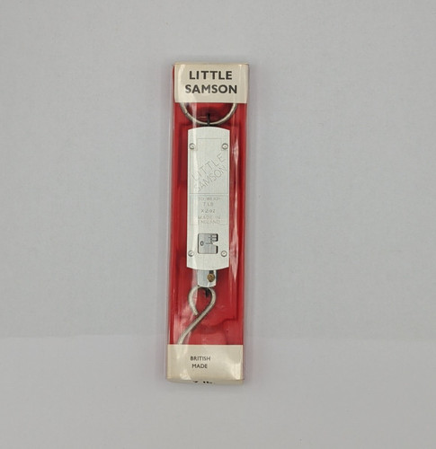 SALTER "LITTLE SAMSON" 7lb x 2oz POCKET SPRING BALANCE BOXED-VINTAGE FISHING