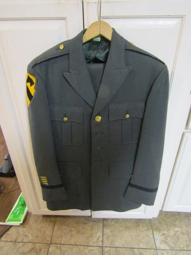 VINTAGE MILITARY US ARMY VIETNAM ERA JACKET PANTS 1ST CAVALRY RANGER #6