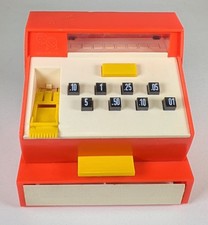 Playmobil Geobra, Registrierkasse Kinderspielzeug, 70er 80er Jahre, Funktioniert