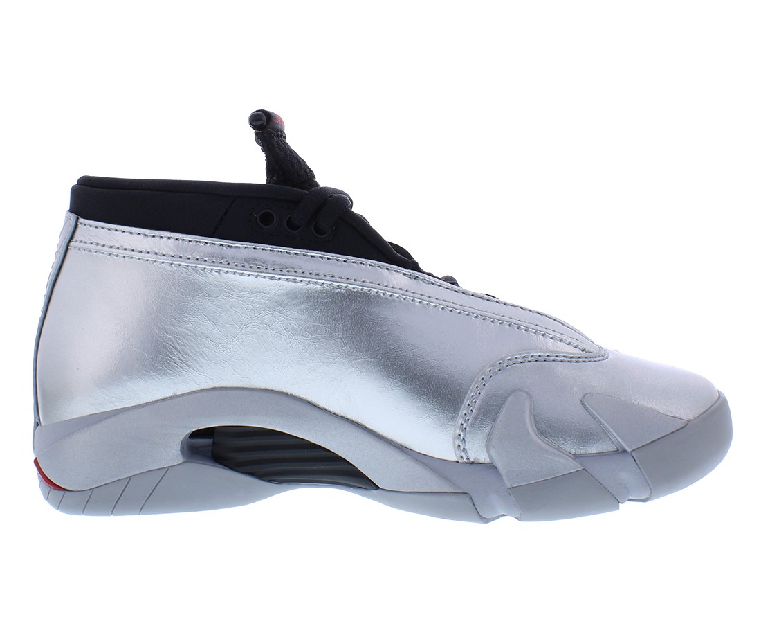 Size 6.5 - Air Jordan 14 Retro Low Metallic Silver W for