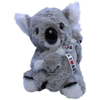 Australian Design Koala Kuscheltier Plüschtier 25 cm Grau Weiß gebraucht