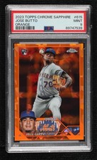 2023 Topps Chrome Sapphire Edition Orange 6/25 Jose Butto #615 PSA 9 MINT 14dq