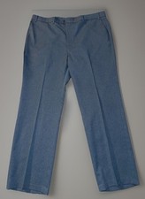 Levis Action Slacks Menswear Pants Vintage 70s 80s Sta Prest Trousers 42x31 Blue
