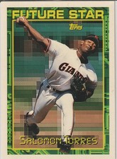 1994 Topps - Future Star Salomon Torres #298 San Francisco Giants