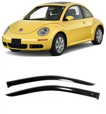 Tape-on Window Visors Sun Rain Guards Fit Vw Beetle 19982010 Wind Deflectors Tape-on Window Visors Sun Rain Guards Fit Vw Beetle 19982010 Wind Deflectors