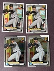 2024 Bowman Prospects Paul Skenes - 4 Card Lot- 2 Chrome/2 Paper - Pirates (RC)