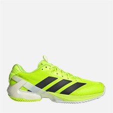 Mens Adizero Ubersonic 5 Tennis Court Shoes Lucid Lemon/​Core Black/​Cloud White