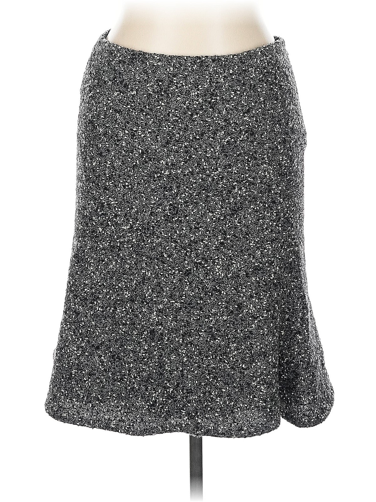 Valentino Women Gray Wool Skirt 12 - image 1
