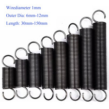 Extended Tension Spring Wire Diameter 1mm Spring Steel Springs for Production