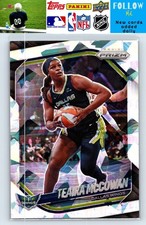 2025 Panini Prizm WNBA #48 Teaira McCowan Ice Prizms