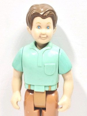 Little Tikes Dollhouse Doll Accessories Family Teal Shirt Dad Father Leader Guy