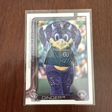 2025 Topps Celebration - Dinger #M-9 Colorado Rockies Mascot Series 1 Baseball