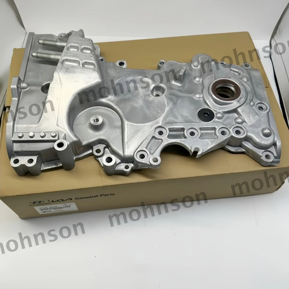 For Hyundai Tucson Kia Forte Soul 2014-2019 2.0 NEW Timing Chain Oil Pump Cover - Image 3 of 4