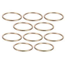 10 Pcs Metal Hoops for Crafts Macrame Catcher Dream Catchers