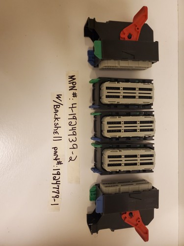Five TE Connectivity 96-Pin ECU Connectors 4-1924939-2 Backshell 1924779-1 Mopar