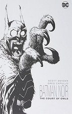 BATMAN NOIR: THE COURT OF OWLS By Scott Snyder & Greg Capullo - Hardcover *NEW*