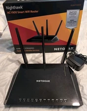 NETGEAR Nighthawk AC1900 Smart WiFi Router – R6900 High-Speed, Dual-Band