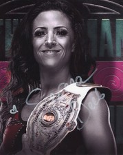 Serena Deeb (8x10) AEW TNA WWE photo signed auto autographed