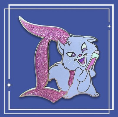 YZMA Cat Disneyland D - Sorcerers Workshop Fantasy Pin - LE100 - New